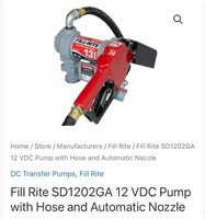 Fill-Rite standard duty fuel transfer pump