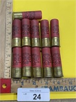 (11) 12 gage buckshot shotgun shells lot