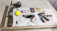 Fishing Lures, reel other items