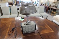 Folk Art toaster Lamp