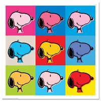 Peanuts, "Snoopy Goes Pop!" Hand Numbered Limited