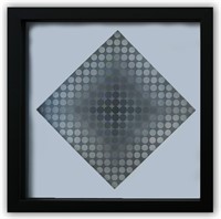 Victor Vasarely- Heliogravure Print "Untitled"