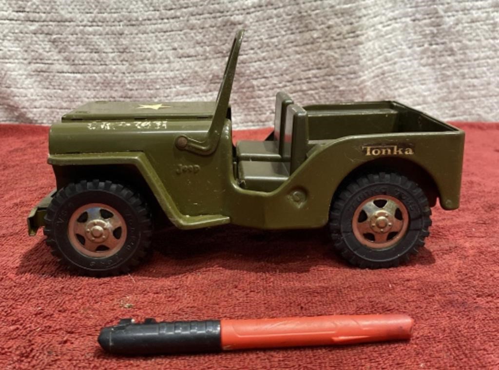 Vintage Tonka Military Jeep