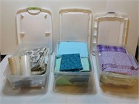 Quilting/Sewing Remnants - Multicolor - Some