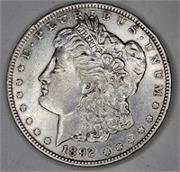 1892 XF Grade Morgan Dollar - $110 CPG