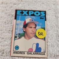 2-1986 Topps Traded Andre Galarraga Rookie