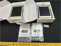 (2) NIB Solar Air Purifiers