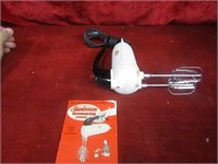 Sunbeam Mixmaster junior mixer & booklet.