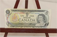 1973 Canada $1 Bill