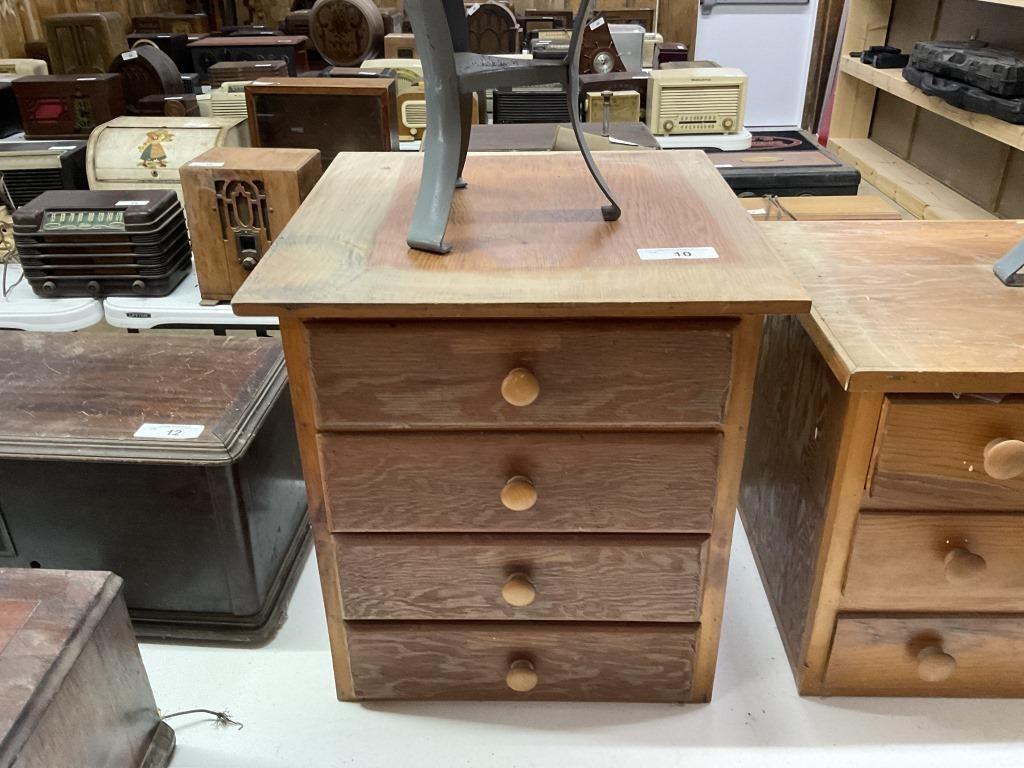 cabinet with parts