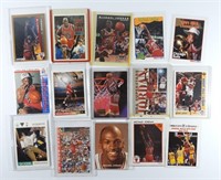 (15) MICHAEL JORDAN BASKETBALL CARDS