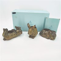 PartyLite Bunny Tea Light Candle Holders
