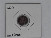 1857 Half Dime