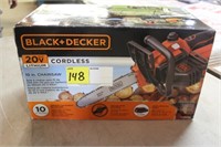 B&D 20V CORDLESS 10" CHAIN SAW