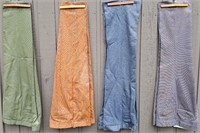 4 VINTAGE MENS DRESS PANTS CLOTHING LOT