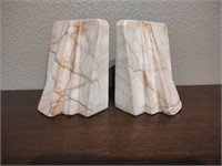 ART DECO ONYX BOOKENDS*