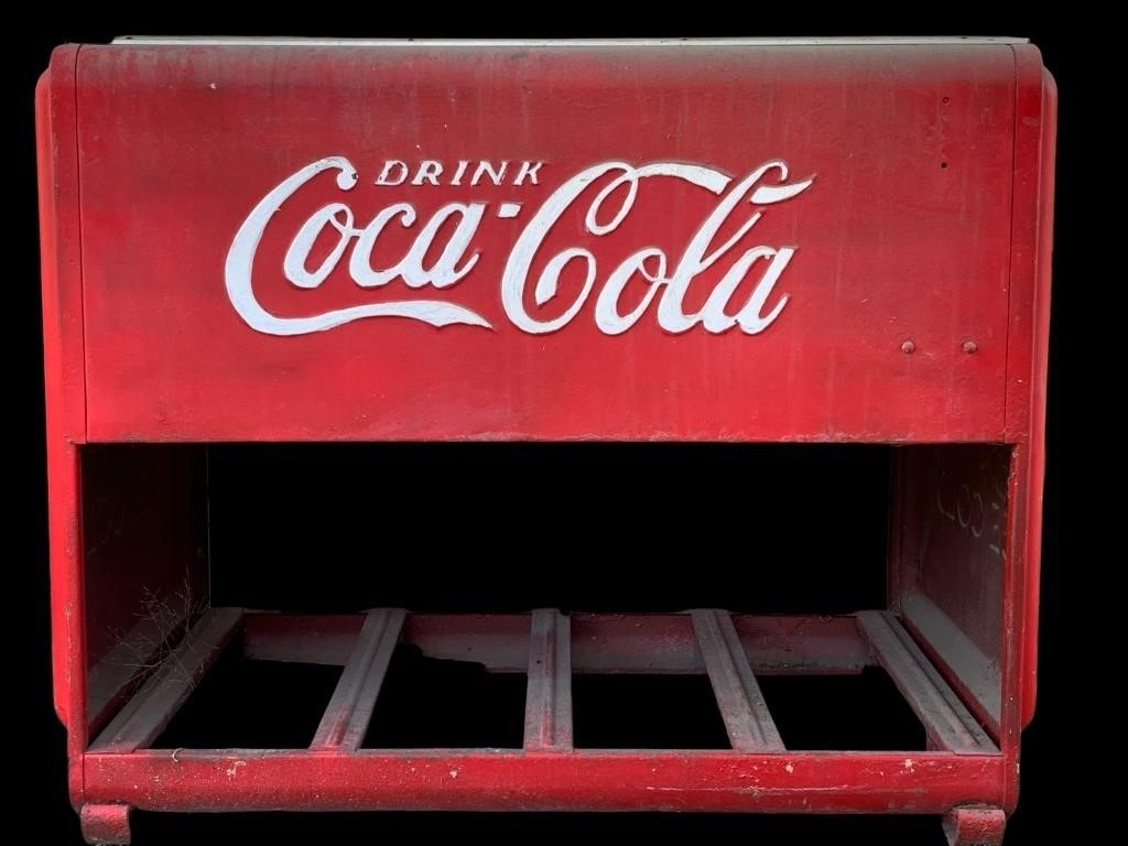 Vintage Coca Cola Cold Storage Cooler