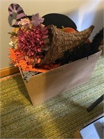 Box of fall, decorations, see photos