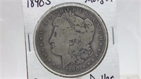 1890S Morgan Silver Dollar