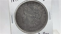 1891 Morgan Silver Dollar