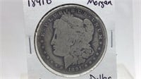 1891-O Morgan Silver Dollar