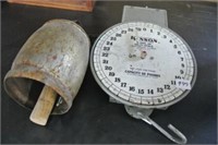 Vintage Hanson Model 60 Dairy Scale