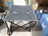Folding Camp Table w/ Cup Holders