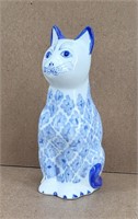 Whimsical Thailand Blue & White Cat