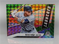 2021 Mosaic Green Prizm Launched Aaron Judge #L2