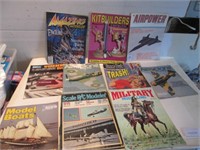 COLLECTION OF VINTAGE MAGAZINES: MODEL BOATS, AERO