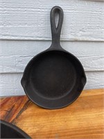 Vintage cast-iron frying pan