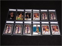Kobe Bryant 12 Card Graded Lot GEM MT 10