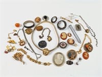 Vintage Jewelry: Cameos, Rhinestones, Coro
