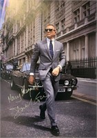 Daniel Craig Autograph James Bond 007 Poster