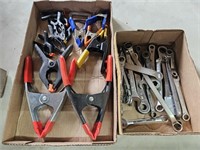 Clamps and wrenches