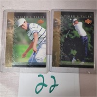 tiger woods trading cards