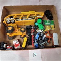 toys trucks and cars