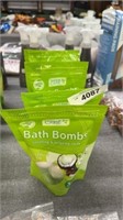Five bags of bath bombs
