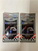 2- GOODWRENCH RACING LIGHT SWITCH WALL PLATES