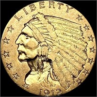 1912 $3 Gold Piece UNCIRCULATED