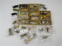 25+ FRED ARBOGAST LURES (JITTERBUGS):