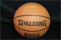 Calbert Chaney autographed basketball jsa