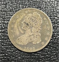 1824 US Capped Bust Half Dollar