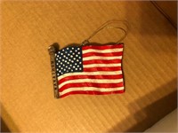 Marathon American Flag Ornament