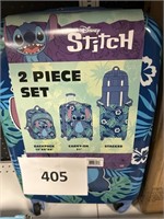 Disney Stitch 2pc luggage set