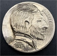 1937-D Hobo Buffalo Nickel