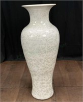 Contemporary Style Glazed Ceramic Floor Vase