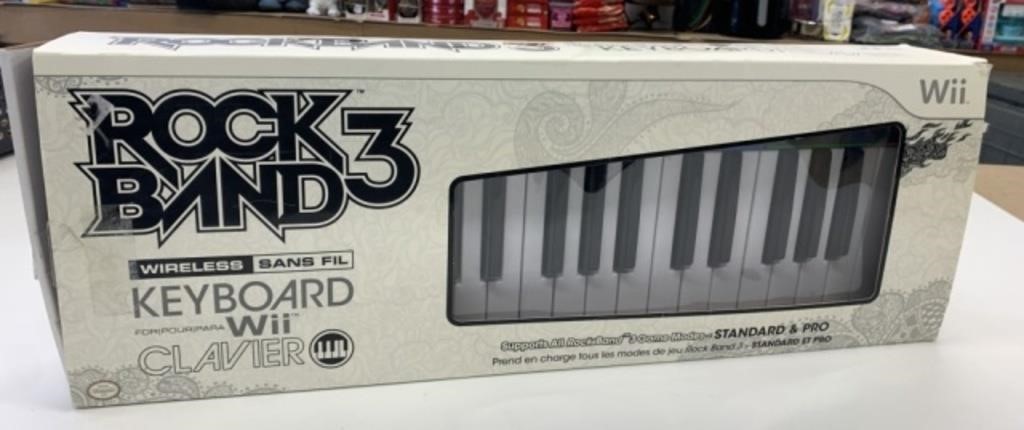 Rock Band Wii Wireless Keyboard