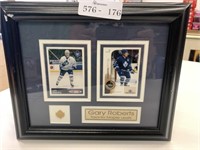 12x10" Gary Roberts Framed Cards & Pin