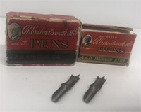 Vintage pen boxes